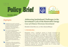 Addressing Institutional Challenges in the Investment Cycle of the Renewable Energy